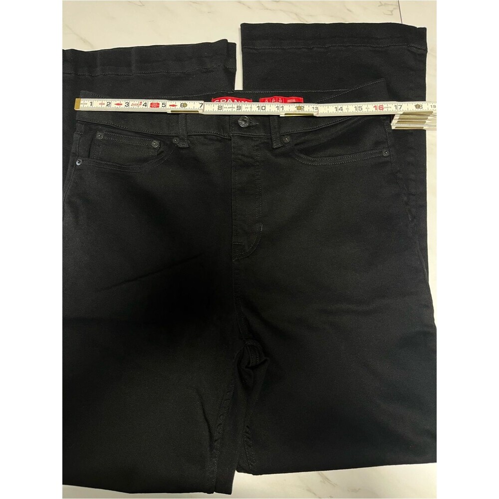SPANX sculpt ReDefine Flare Jeans – black, zip fly, 5-pocket, shaping denim 16 - Picture 7 of 10